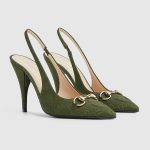 Gucci Women’s slingback pump with Horsebit - Image 4